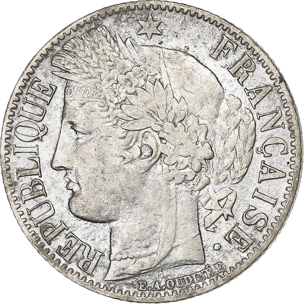 Francia, Franc, Cérès, 1849, Paris, Argento, B, KM:759.1