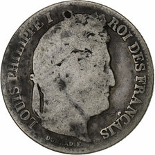 France, Franc, Louis-Philippe, 1841, Paris, Silver, F(12-15), Gadoury:453