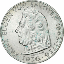 Austria, 2 Schilling, 1936, Plata, EBC, KM:2858