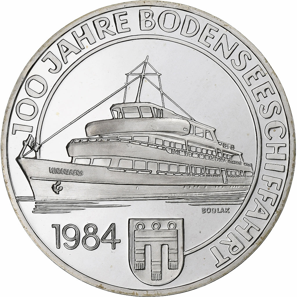 Austria, 500 Schilling, 1984, Vienna, Prueba, Plata, FDC, KM:2967