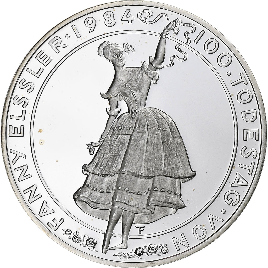 Austria, 500 Schilling, 1984, Vienna, FS, Argento, FDC, KM:2969