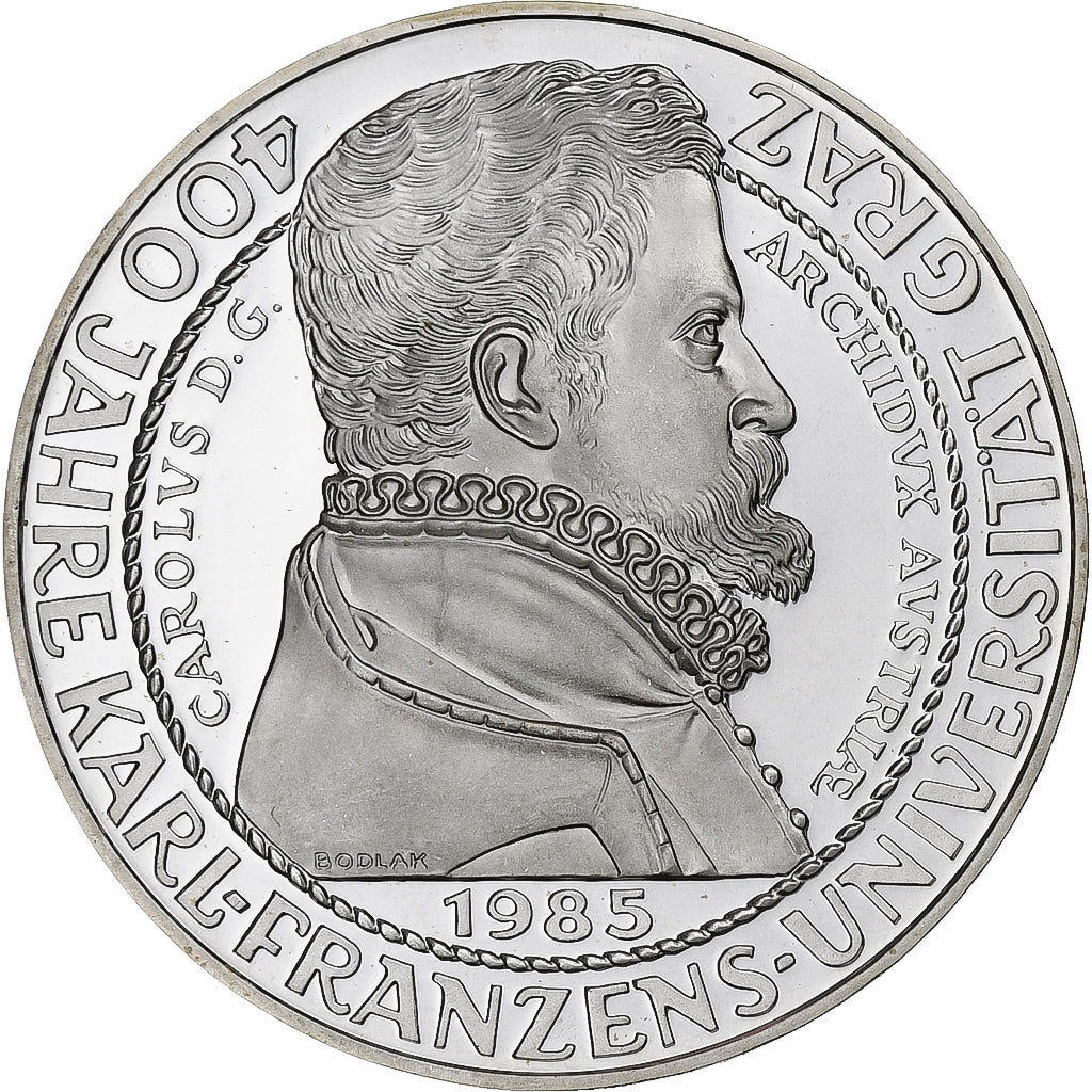 Austria, 500 Schilling, 1984, Vienna, Prueba, Plata, FDC, KM:2971