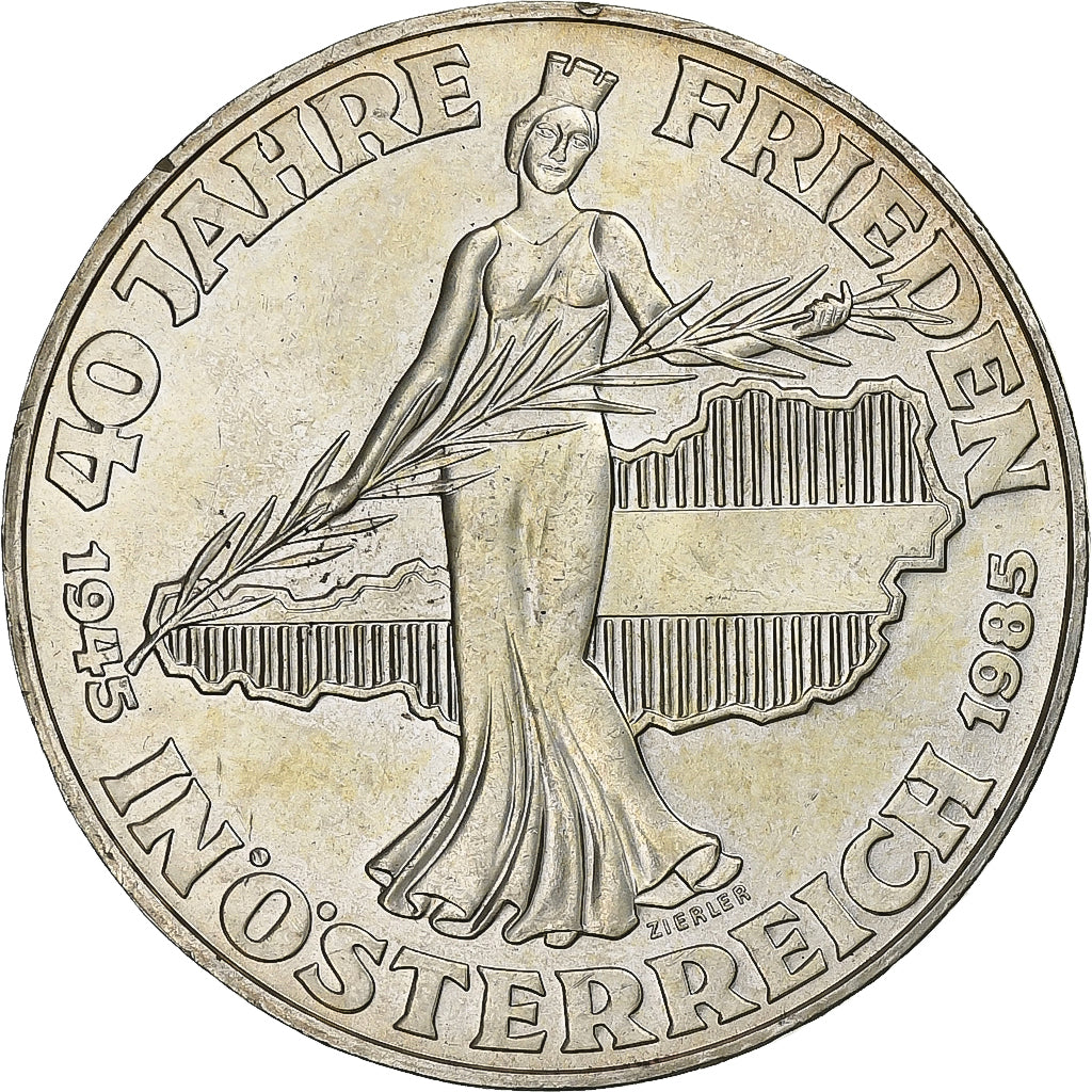 Austria, 500 Schilling, 1985, Vienna, Argento, SPL, KM:2972