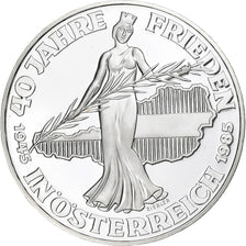 Austria, 500 Schilling, 1985, Vienna, Prueba, Plata, FDC, KM:2972