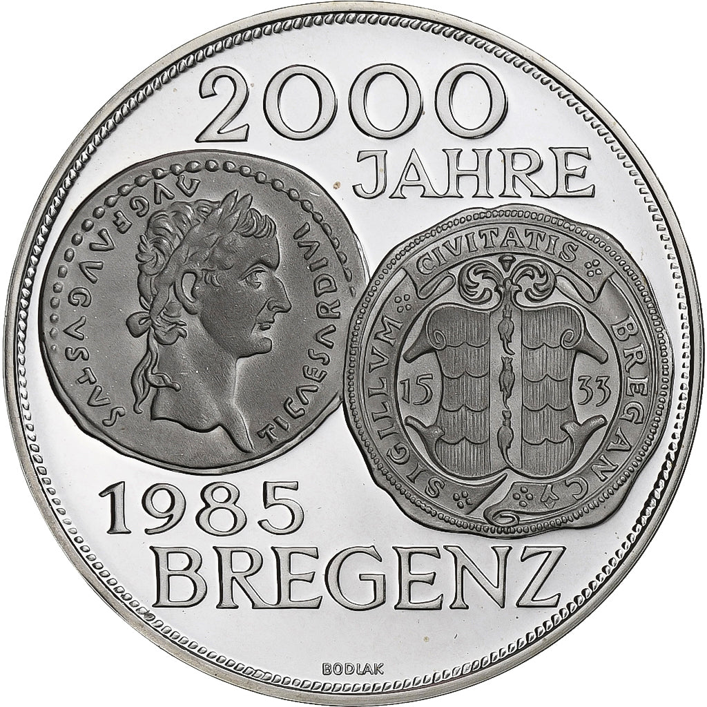 Austria, 500 Schilling, 1985, Vienna, Prueba, Plata, FDC, KM:2974