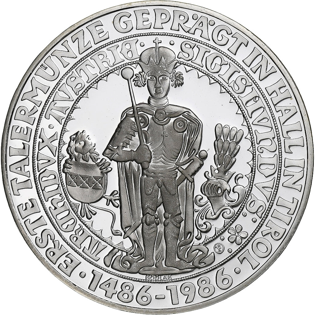 Austria, 500 Schilling, 1986, Vienna, Prueba, Plata, FDC, KM:2977