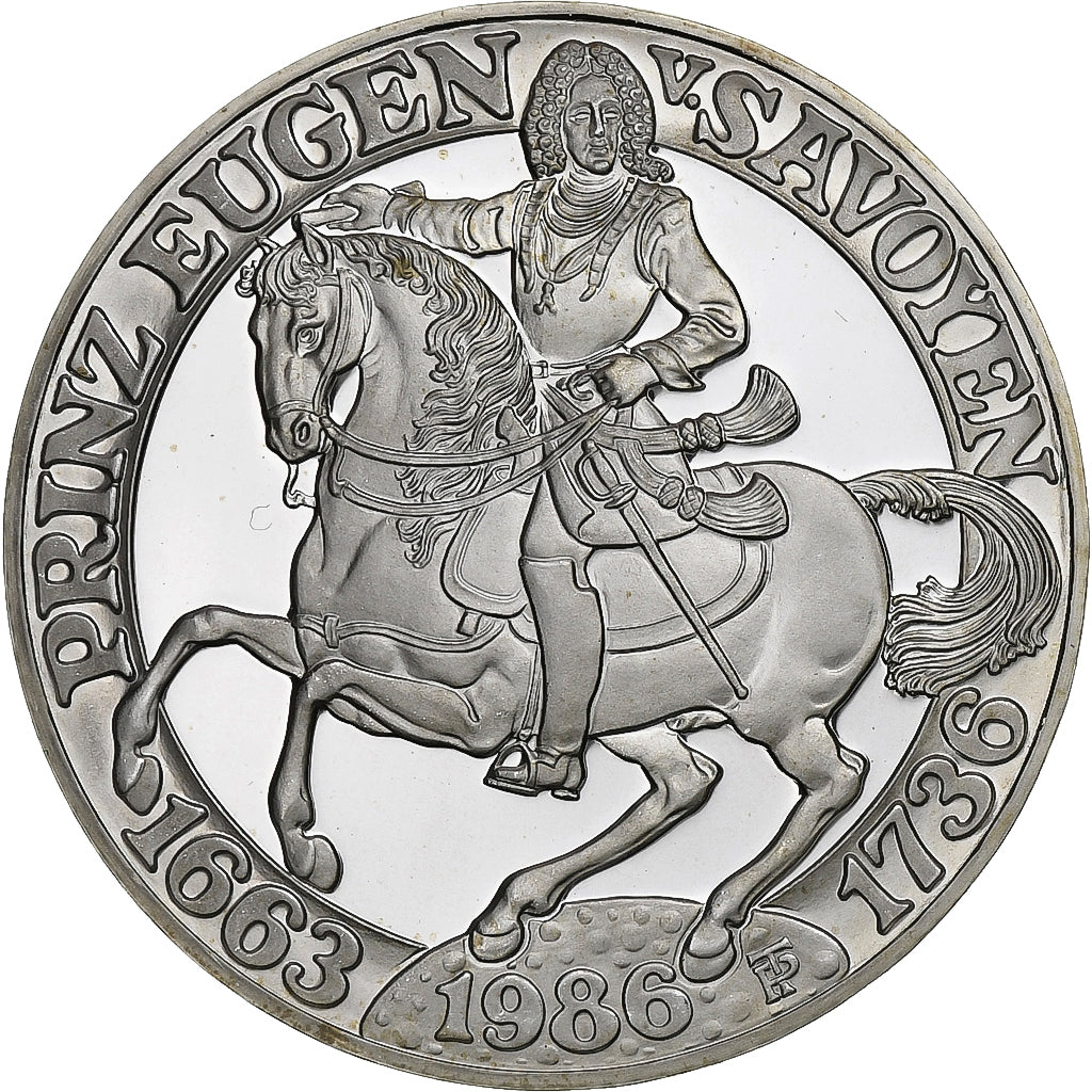 Austria, 500 Schilling, 1986, Vienna, Prueba, Plata, FDC, KM:2978