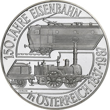 Austria, 500 Schilling, 1987, Vienna, Prueba, Plata, FDC, KM:2981