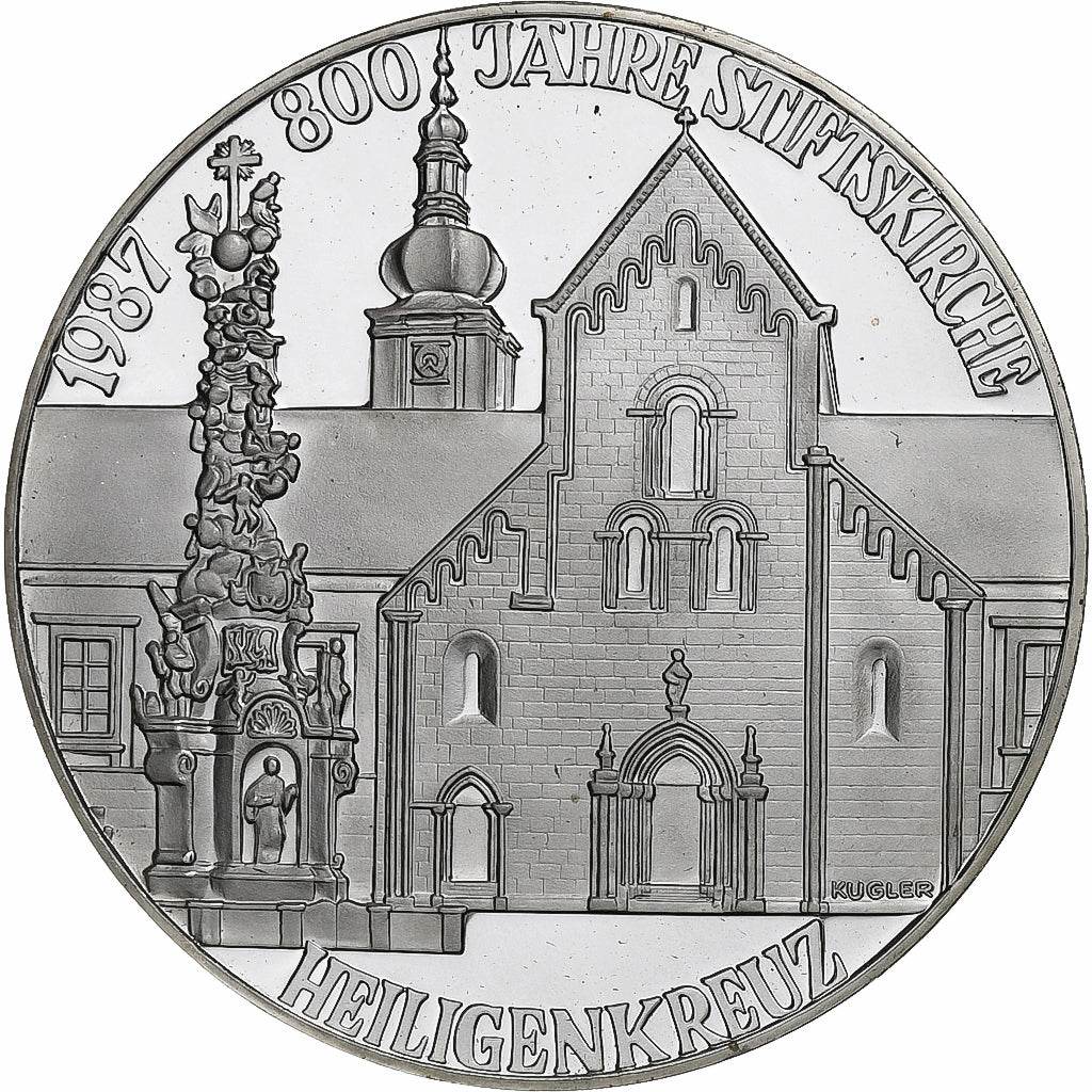 Austria, 500 Schilling, 1987, Vienna, FS, Argento, FDC, KM:2983