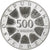 Oostenrijk, 500 Schilling, 1988, Vienna, Proof, Zilver, FDC, KM:2985