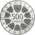 Oostenrijk, 500 Schilling, 1988, Vienna, Proof, Zilver, FDC, KM:2986