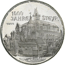 Austria, 500 Schilling, 1980, Vienna, Prueba, Plata, SC+, KM:2947