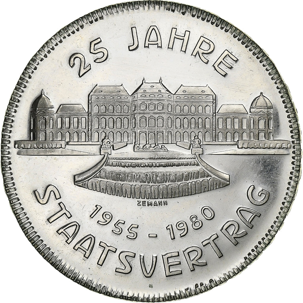 Austria, 500 Schilling, 1980, Vienna, FS, Argento, SPL+, KM:2948