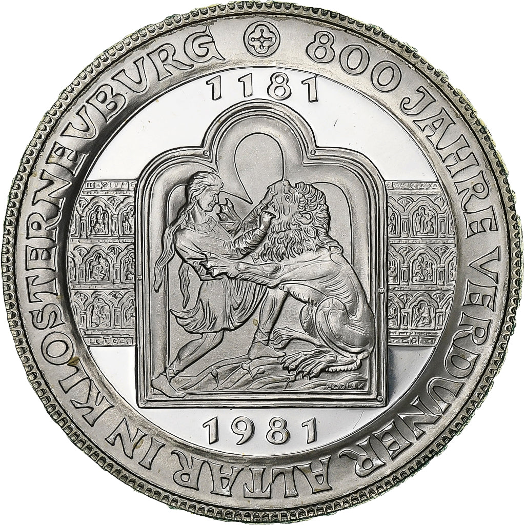 Österreich, 500 Schilling, 1981, Vienna, PP, Silber, STGL, KM:2951