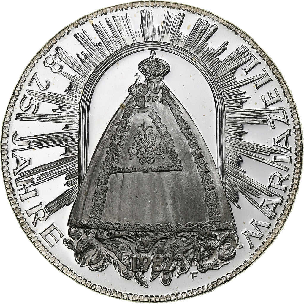 Oostenrijk, 500 Schilling, 1982, Vienna, Proof, Zilver, FDC, KM:2958