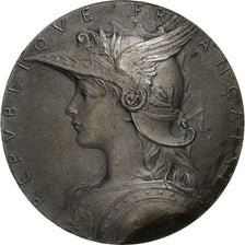 Francia, medaglia, Marianne Casquée, Ministère de l'Intérieur, Argento, Roty