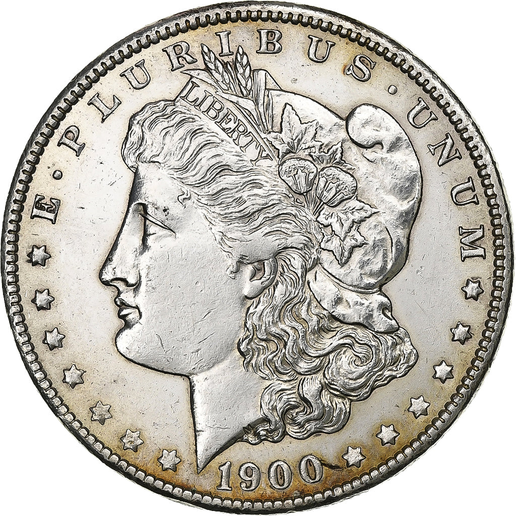 Verenigde Staten, Dollar, Morgan, 1900, New Orleans, Zilver, PR, KM:110