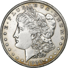 Verenigde Staten, Dollar, Morgan, 1900, New Orleans, Zilver, PR, KM:110