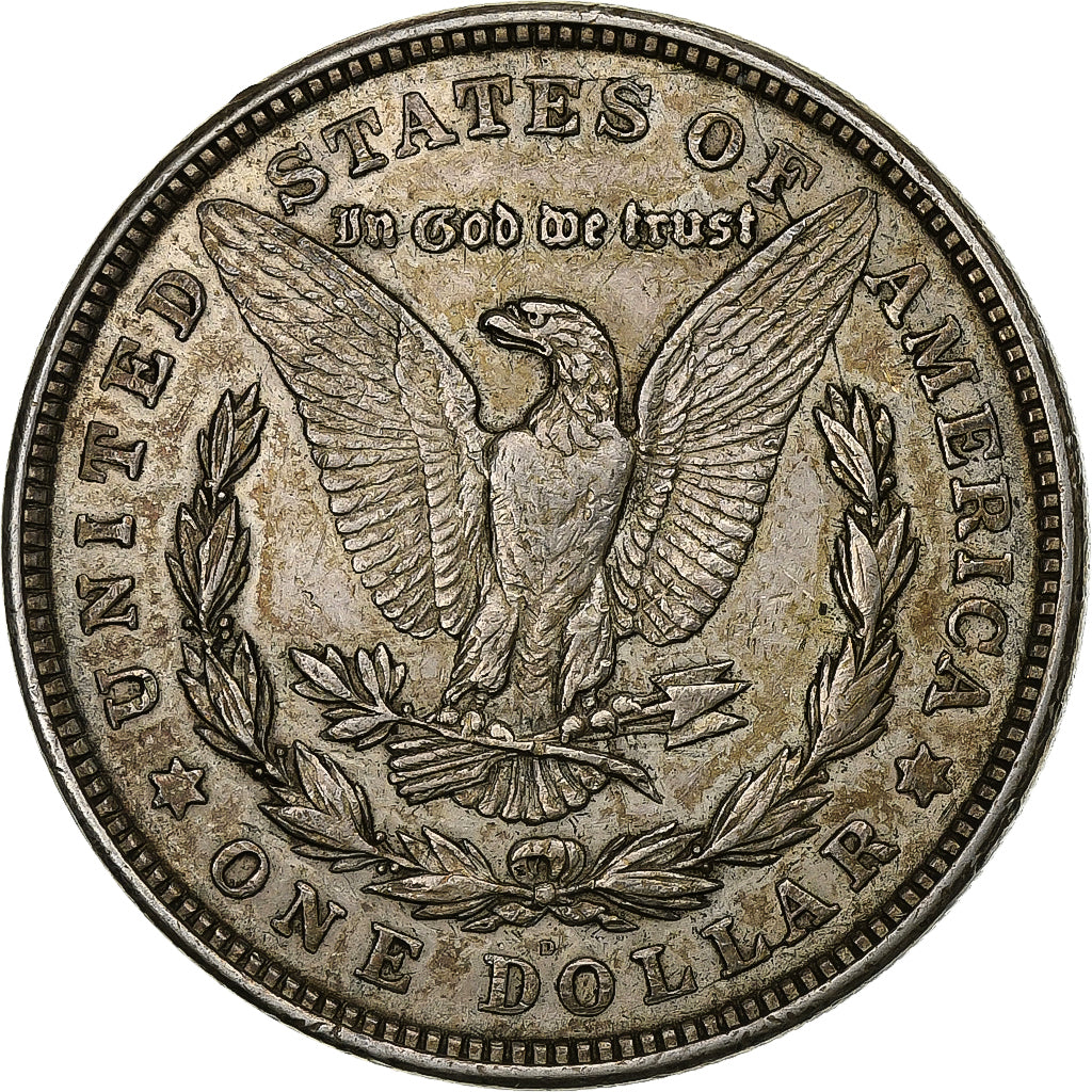 Stati Uniti, Dollar, Morgan, 1921, Denver, Argento, BB