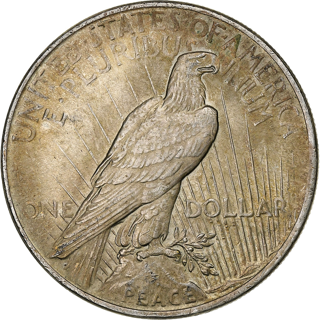 États-Unis, Dollar, Peace, 1922, Philadelphie, Argent, SUP, KM:150