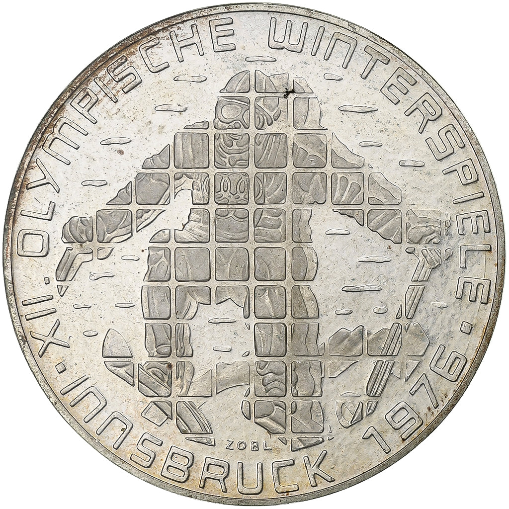 Austria, 100 Schilling, 1975, Vienna, Proof, Silver, MS(65-70), KM:2928