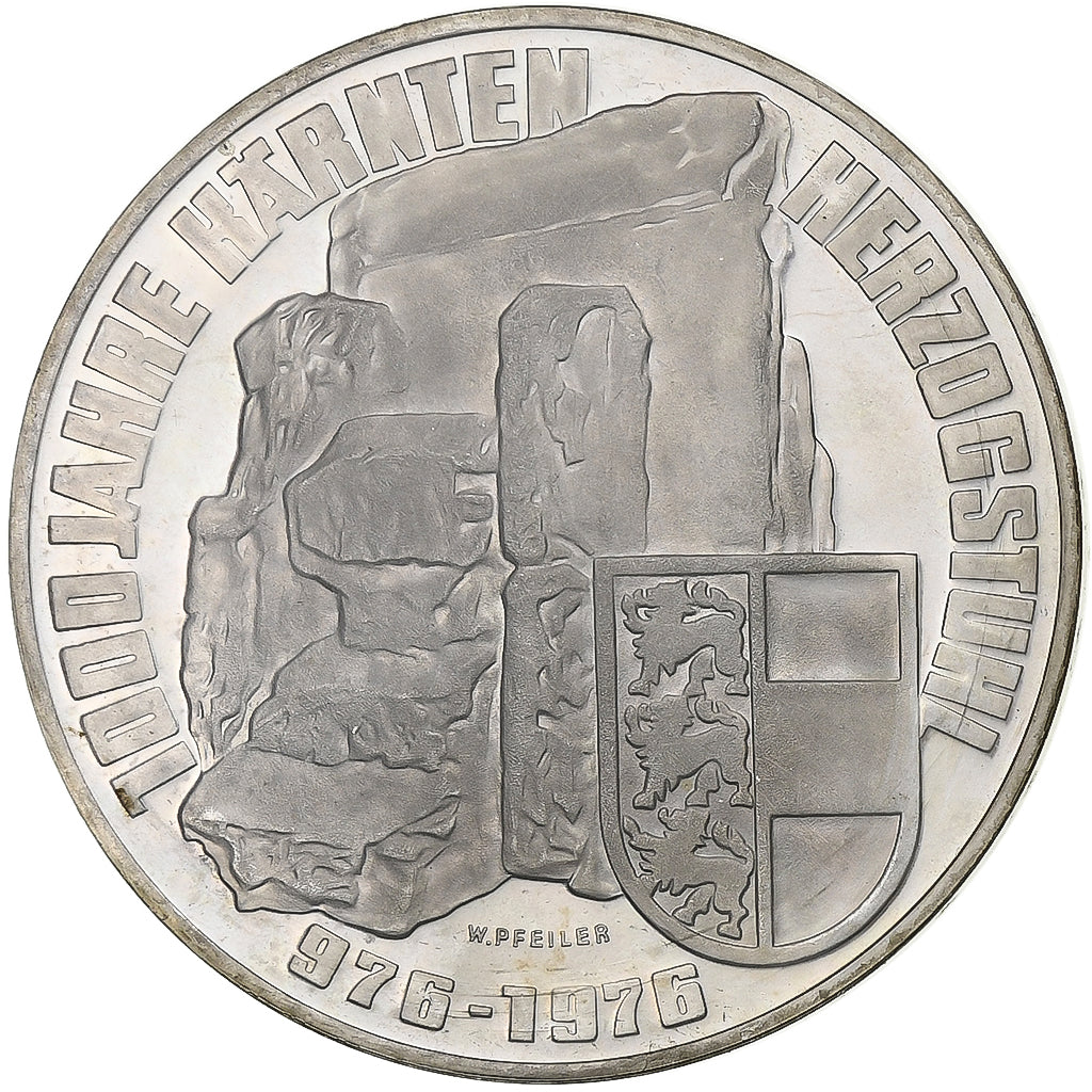 Austria, 100 Schilling, 1976, Vienna, FS, Argento, FDC, KM:2931