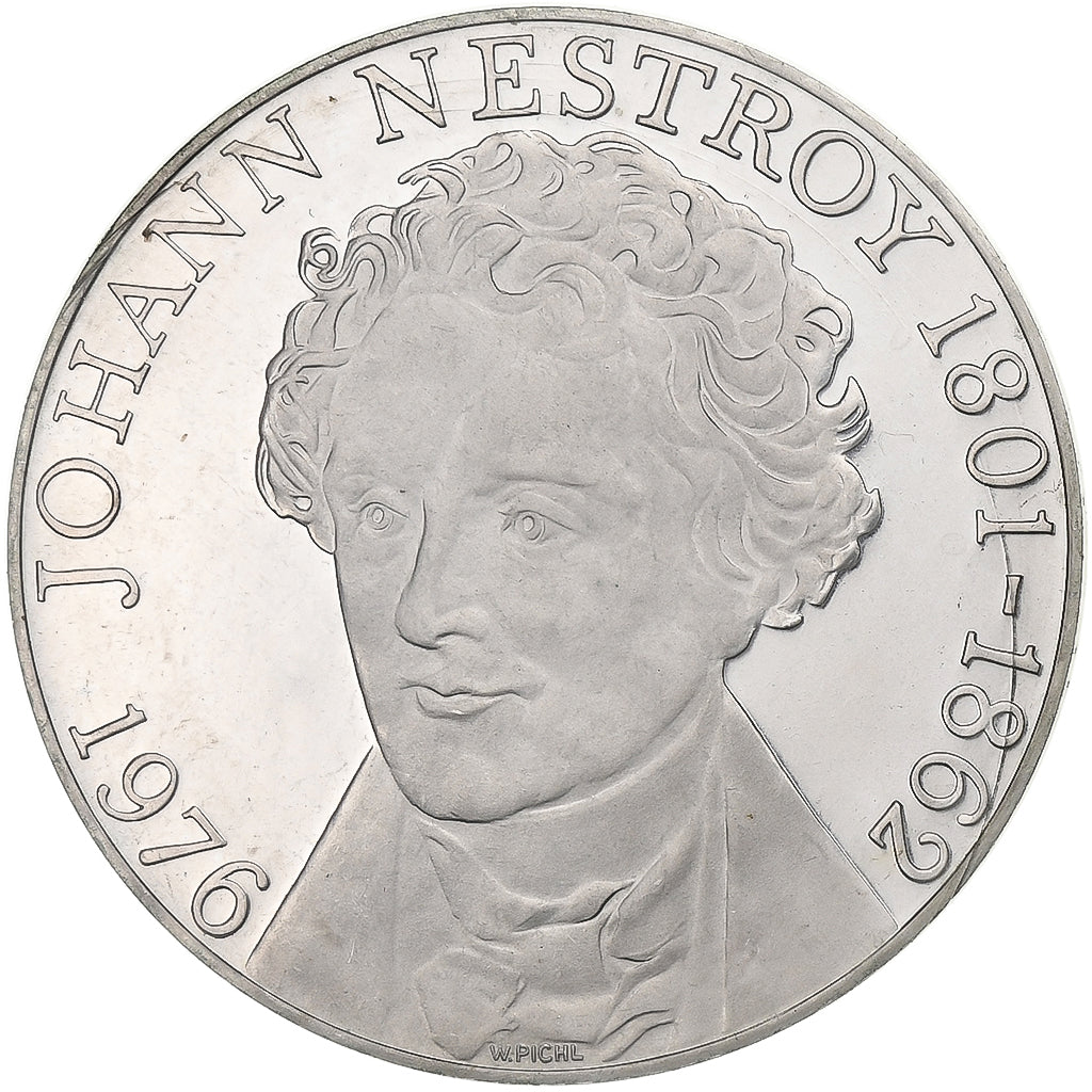 Autriche, 100 Schilling, 1976, Vienne, BE, Argent, FDC, KM:2932