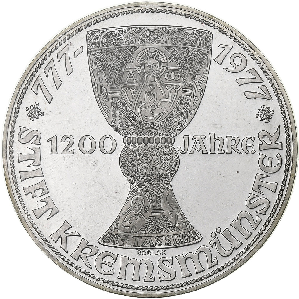 Autriche, 100 Schilling, 1977, Vienne, BE, Argent, FDC, KM:2934