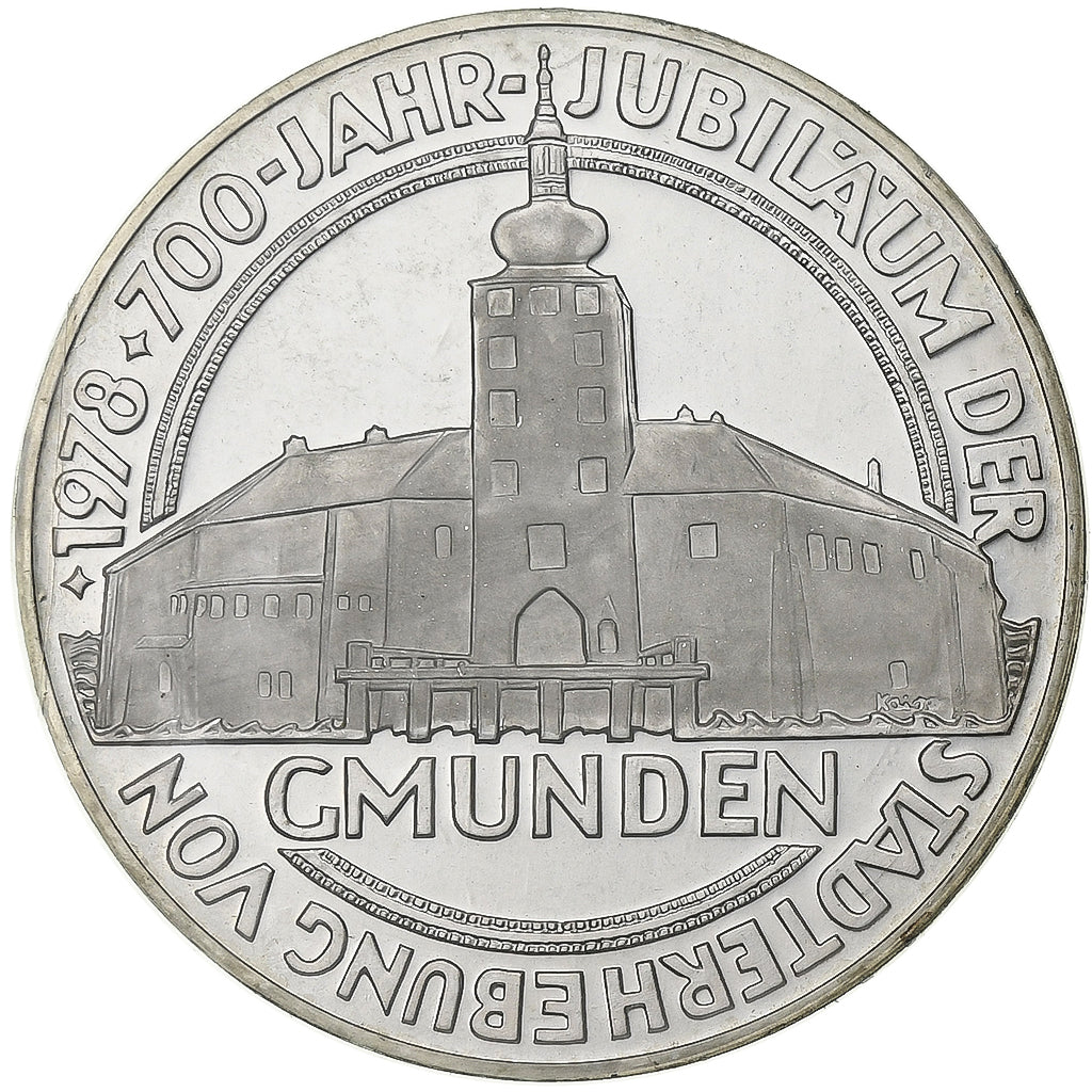 Autriche, 100 Schilling, 1978, Vienne, BE, Argent, FDC, KM:2938