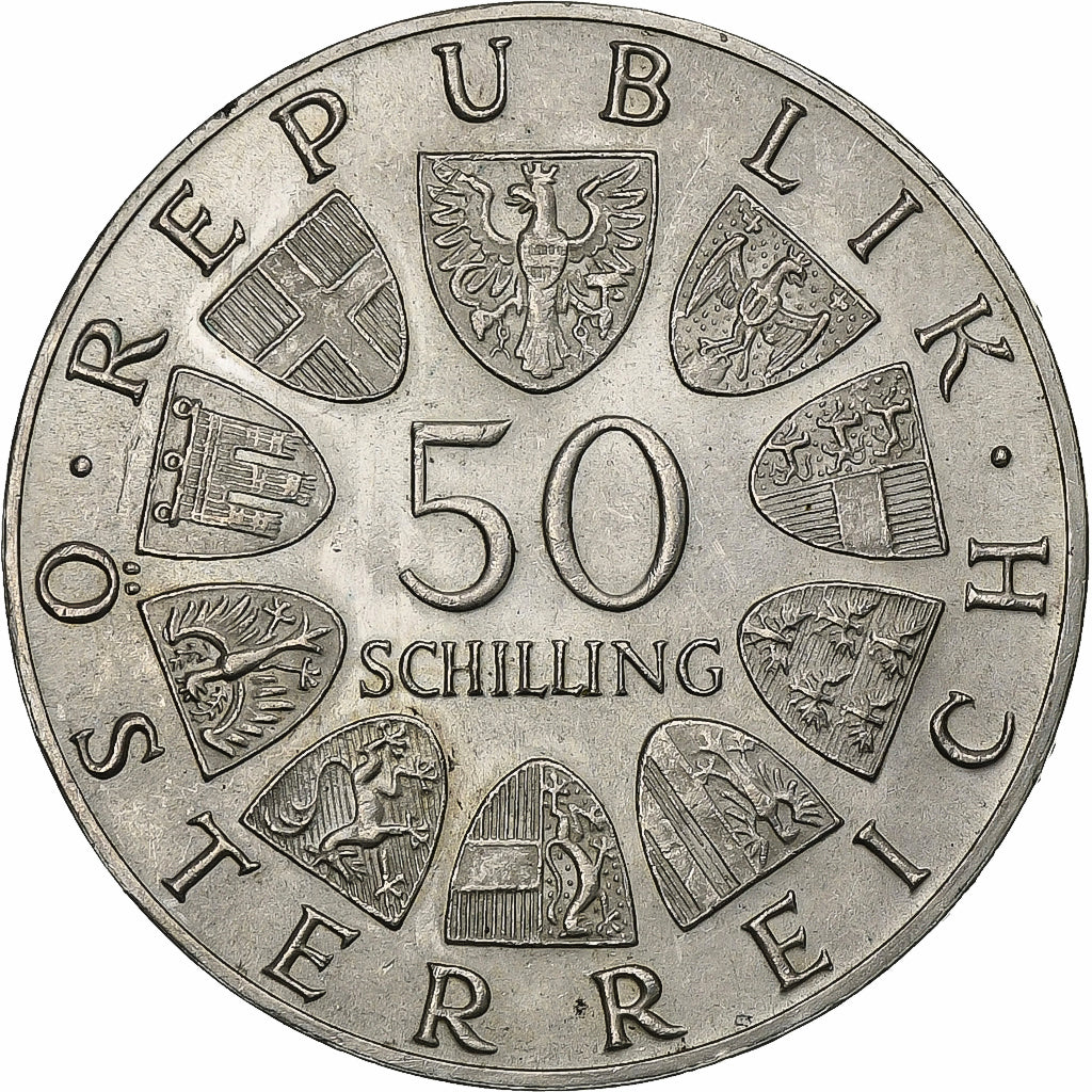 Austria, 50 Schilling, 1969, Vienna, Argento, SPL-, KM:2906