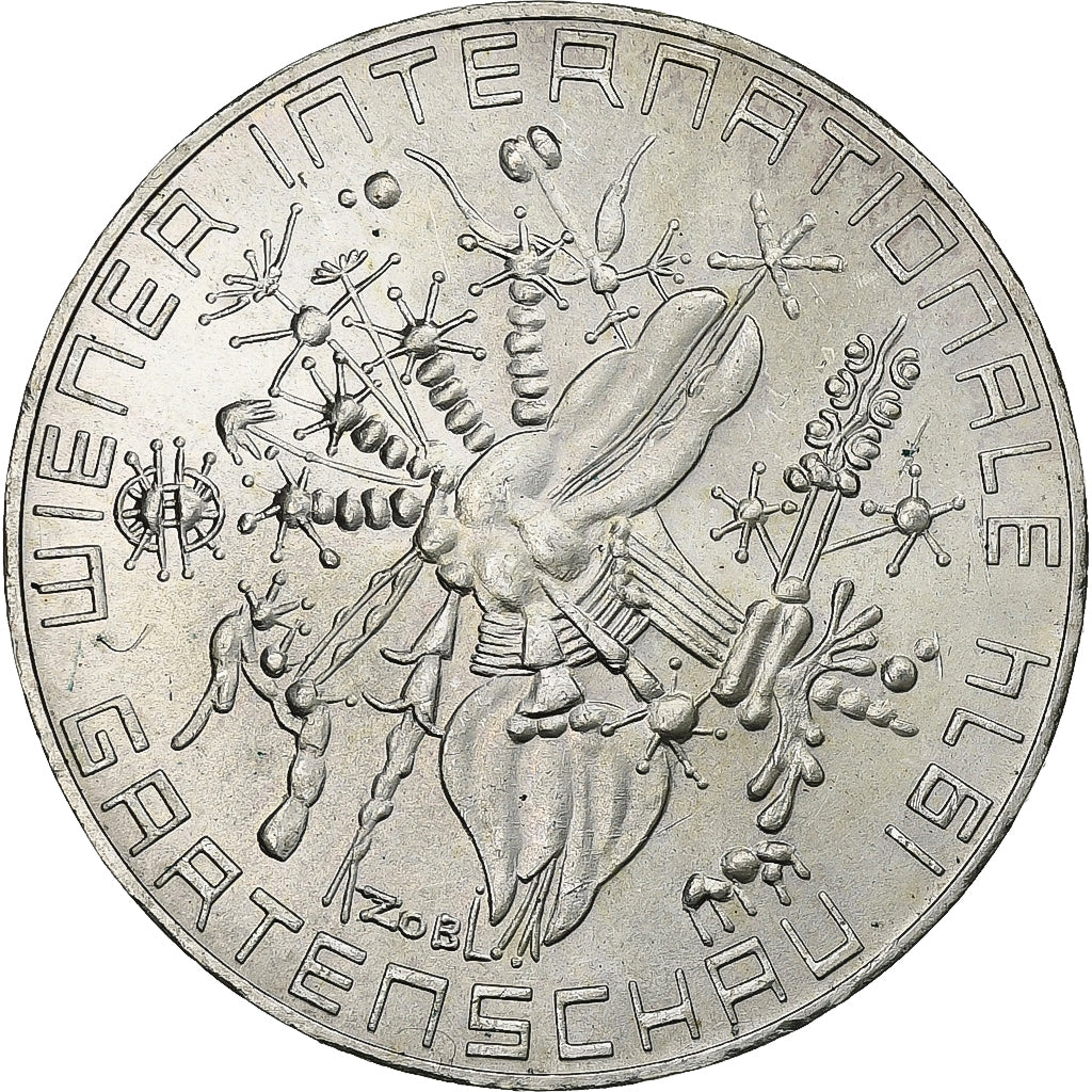 Austria, 50 Schilling, 1974, Vienna, Srebro, MS(63), KM:2919