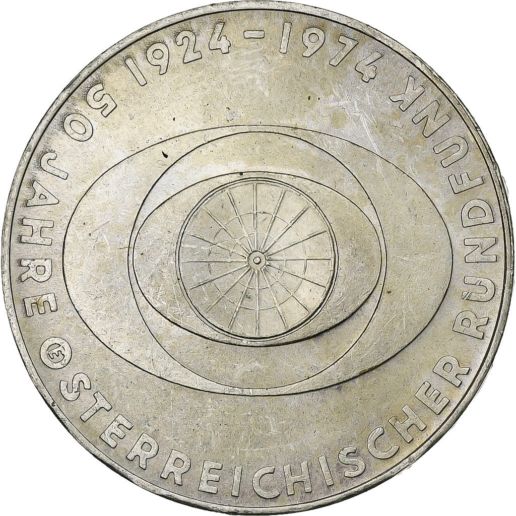 Austria, 50 Schilling, 1974, Vienna, Srebro, MS(60-62), KM:2922