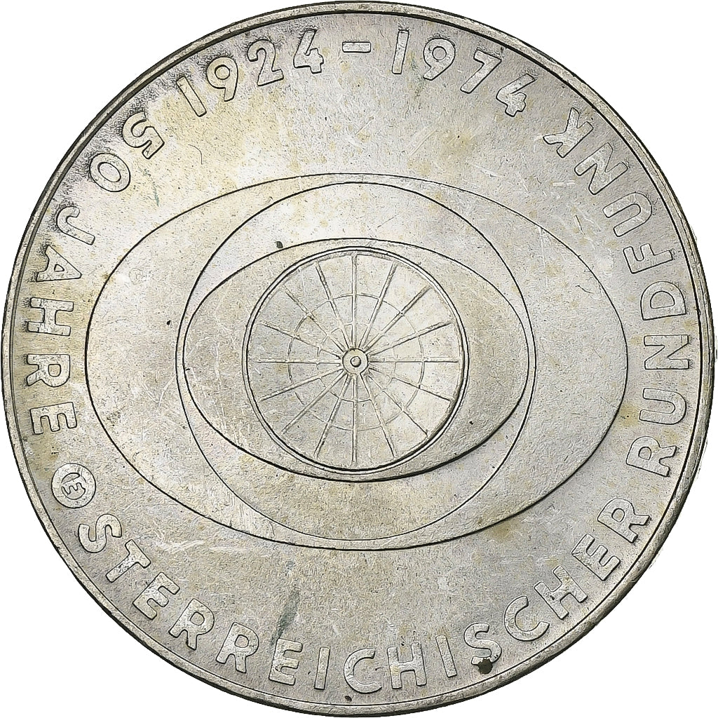 Austria, 50 Schilling, 1974, Vienna, Srebro, MS(60-62), KM:2922