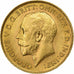 Great Britain, George V, 1/2 Sovereign, 1914, London, Gold, MS(63), KM:819