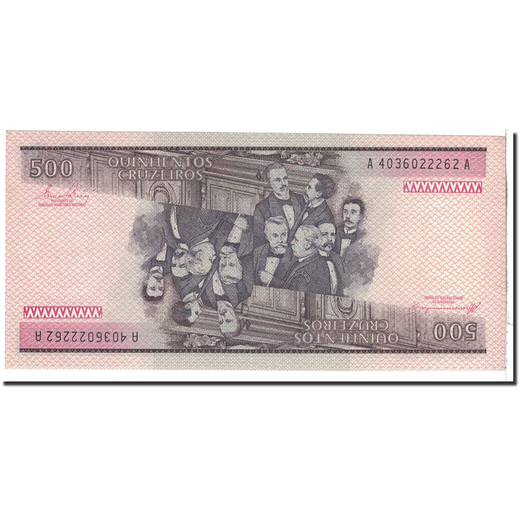 Banknote, Brazil, 500 Cruzeiros, 1995, Undated, KM:200b, UNC(65-70)