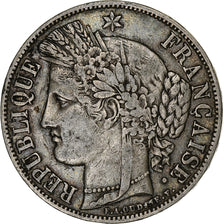 Frankreich, 5 Francs, Cérès, 1851, Paris, Silber, S+, KM:761.1