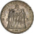 France, 5 Francs, Hercule, 1876, Paris, Silver, MS(60-62), Gadoury:745a