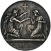 Francia, medaglia, Noces, Mariage, Religion, 1911, Argento, Petit, SPL-