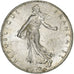 Frankrijk, 2 Francs, Semeuse, 1920, Paris, Zilver, PR+, Gadoury:532, KM:845.1