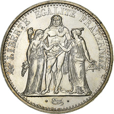 France, 10 Francs, Hercule, 1971, Paris, Silver, MS(63), KM:932