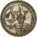 West African States, 500 Francs, 1972, Silver, AU(55-58), KM:7