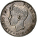 España, Alfonso XIII, 5 Pesetas, 1898, Madrid, Plata, BC+, KM:707