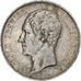 Belgio, Leopold I, 5 Francs, 5 Frank, 1865, Brussels, Argento, BB+, KM:17