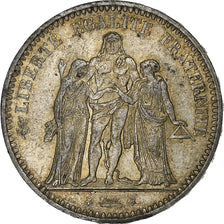Francia, 5 Francs, Hercule, 1873, Bordeaux, Argento, SPL-, Gadoury:745a