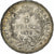 Frankrijk, 5 Francs, Hercule, 1873, Bordeaux, Zilver, PR, Gadoury:745a, KM:820.2