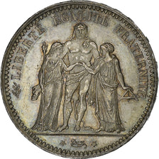 Francia, 5 Francs, Hercule, 1873, Paris, Argento, SPL, Gadoury:745a, KM:820.1