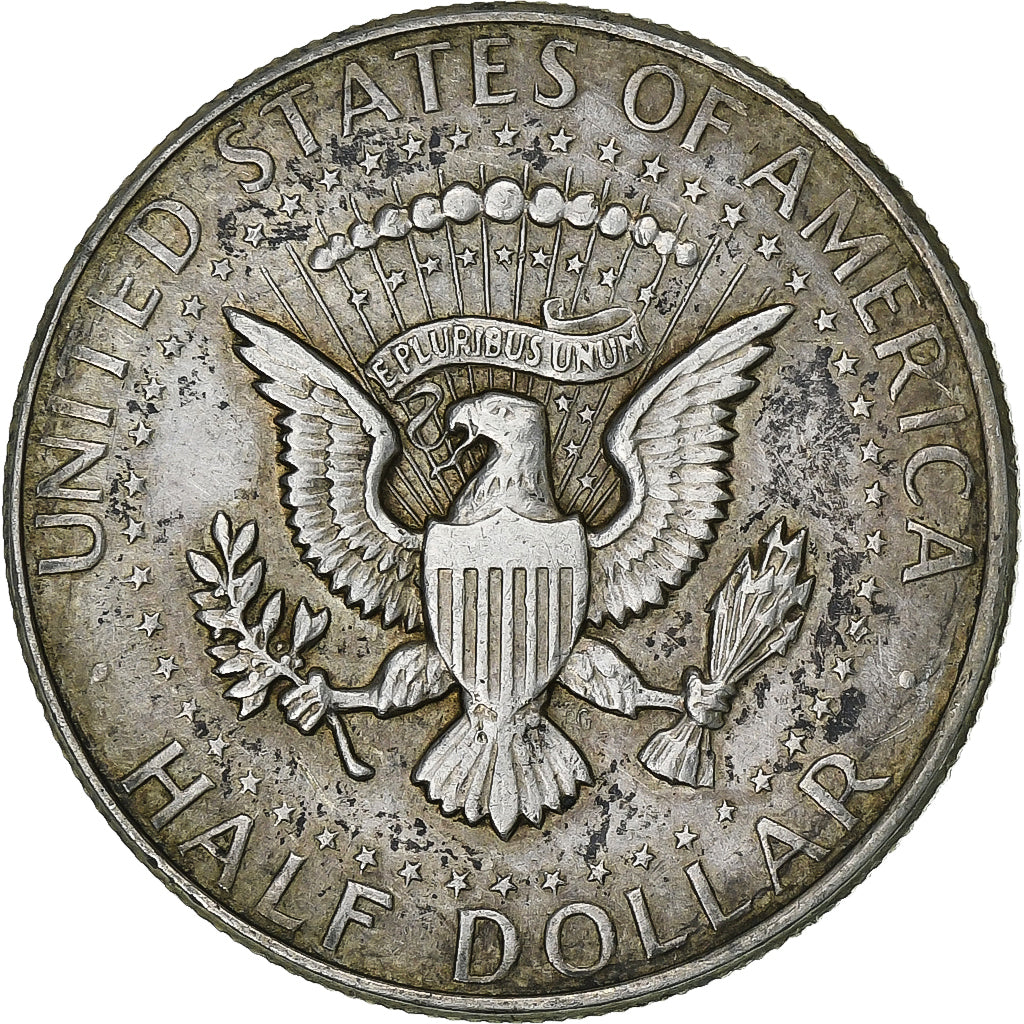 United States, Half Dollar, Kennedy, 1964, Philadelphia, Silver, EF(40-45)