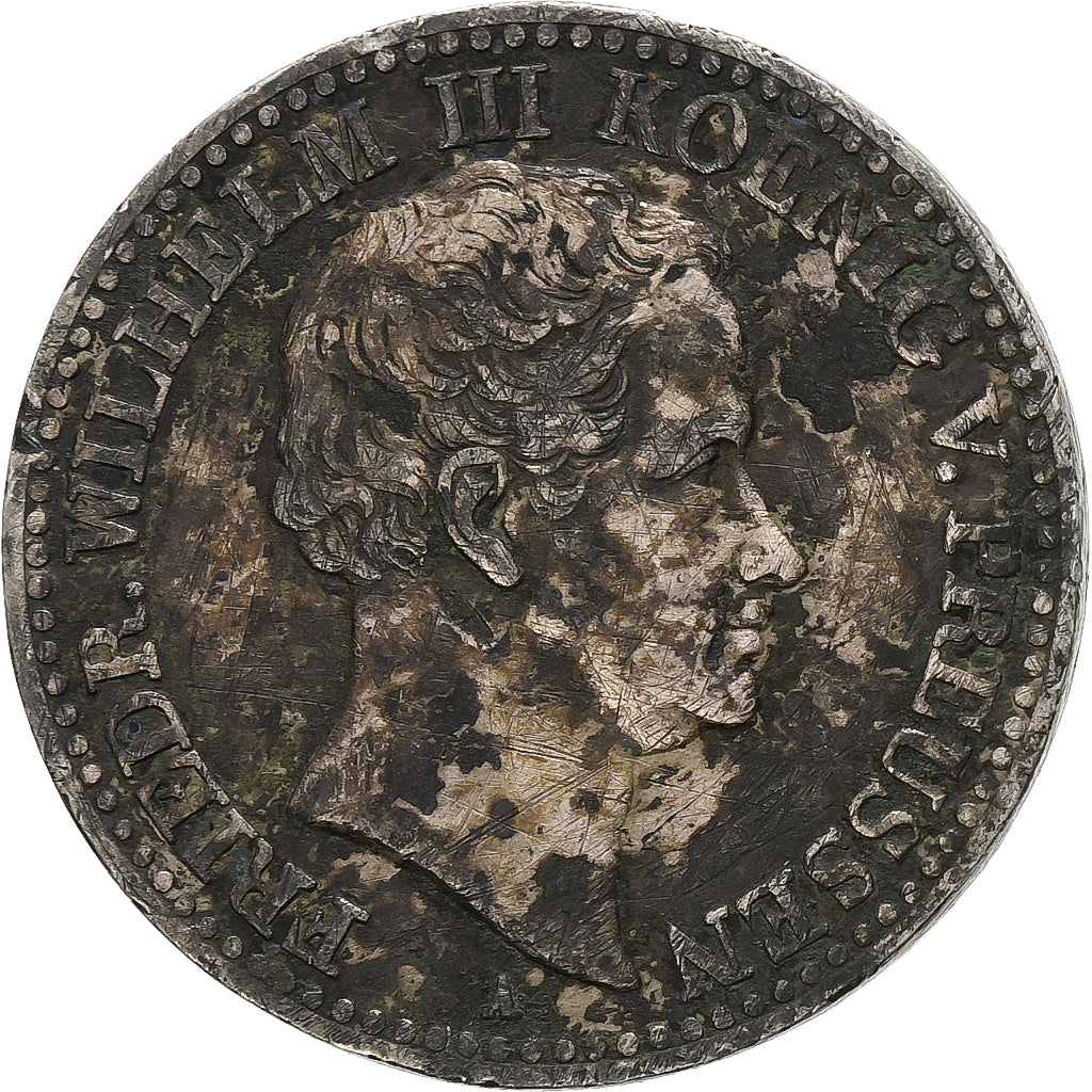 German States, PRUSSIA, Friedrich Wilhelm III, Thaler, 1829, Berlin, Silver