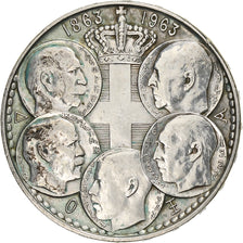 Greece, Pavel I, 30 Drachmai, 1963, Paris, Silver, AU(55-58)