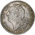França, Louis XVI, Ecu de 6 Livres, 1792, Paris, Prata, VF(20-25), Gadoury:55